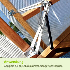 Ikodm Fensteröffner Automatischer Hubkraft max.14kg