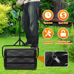 Ikodm Kompoststreuer Saatgutstreuer 75L