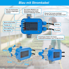 Ikodm Pumpenschalter Druckschalter 10 bar