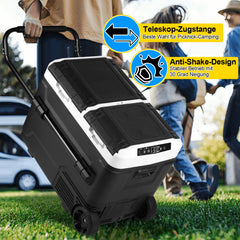 Ikodm Kompressor Kühlbox Auto Kühlschrank 50L APP