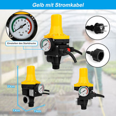 Ikodm Pumpenschalter Druckschalter 10 bar