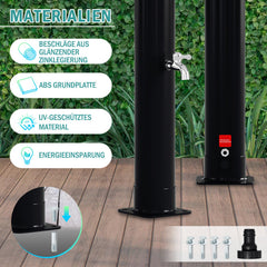 Ikodm 20L Solardusche mit Duschkopf