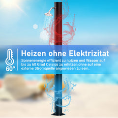 Ikodm 20L Solardusche mit Duschkopf