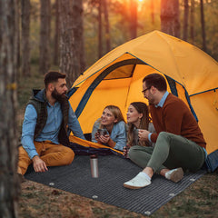 Ikodm Campingteppich Vorzeltteppich HDPE