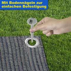 Ikodm Campingteppich Vorzeltteppich HDPE
