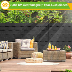 Ikodm Sichtschutzstreifen Hart PVC 10-40 Stück