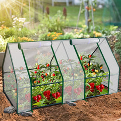 Ikodm Gewächshaus Tomatengewächshaus 180cm×90cm×90cm