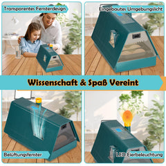 Ikodm Brutmaschine Inkubator automatik für 10 Hühnereier