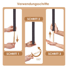 Ikodm Fackel Wachsfackel für Outdoor Brennzeit 90 min