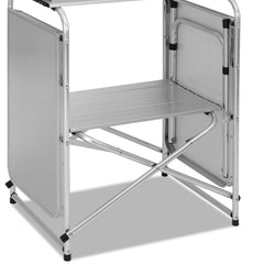Ikodm Campingküche Campingschrank Alu 5 Fächer