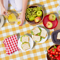 Ikodm Picknickdecke Wasserdicht Tragbar 200×200cm