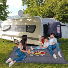 Ikodm Campingteppich Vorzeltteppich HDPE