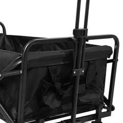 Ikodm Bollerwagen faltbar Strandwagen 100kg Belastbarkeit