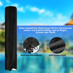 Ikodm 20L Solardusche mit Duschkopf und Schutzabdeckung