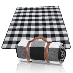 Ikodm Picknickdecke Wasserdicht Tragbar 200×200cm