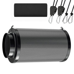 Ikodm Aktivkohlefilter für Growzelt mit waschbarem Vorfilter