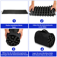 Ikodm Anfahrhilfe Auto 2er-Set 80cm/100cm