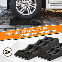 Ikodm Auffahrkeile für Wohnmobil 2er Set