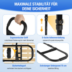 Ikodm Aufstehhilfe Bett mit Handyhalter