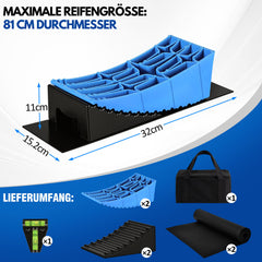 Ikodm Ausgleichskeile für Wohnmobil 2er Set