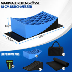 Ikodm Ausgleichskeile für Wohnmobil 2er Set