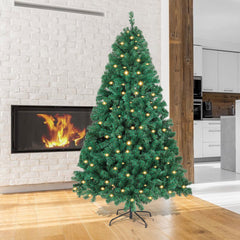 Ikodm Künstlicher Weihnachtsbaum mit Beleuchtung