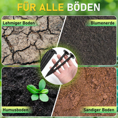 Ikodm Erdanker Bodenanker aus PP 200 Stück