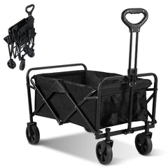 Ikodm Bollerwagen Transportwagen Faltbar 60L