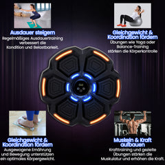 Ikodm Bluetooth Musik-Boxmaschine mit LED, Zählfunktion & Wandmontage