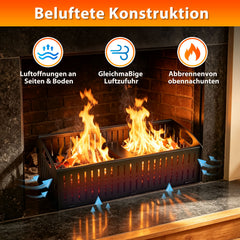 Ikodm Pellet Brennkorb Kaminofen Brennkorb Metall
