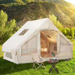 Ikodm Aufblasbares Campingzelt mit Dachfenster 6.3㎡