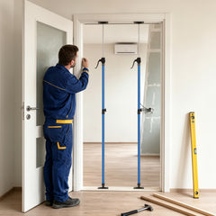 Ikodm Deckenstütze 2er Set, bis 100 kg pro Stütze, Metall