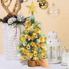 Ikodm Mini Weihnachtsbaum Dekoration 40cm
