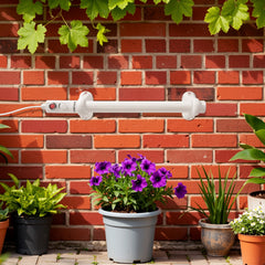 Ikodm Elektrische Heizung für Gewächshäuser mit eingebautem,Ideal für Schränke und Gewächshäuse