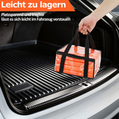 Ikodm 4x Faltbare Warnkegel Pylonen 45cm Höhe