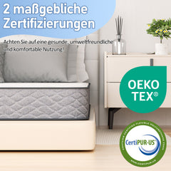 Ikodm Federkernmatratze Taschenfederkernmatratze