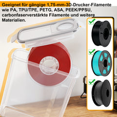 Ikodm Filament Aufbewahrungsbox luftdicht und staubdicht
