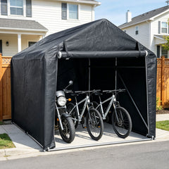Ikodm Fahrradgarage PE-Dach Garagenzelt