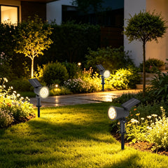 Ikodm LED Solar Gartenstrahler IP65
