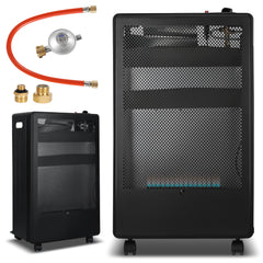 Ikodm Gasheizofen Gasheizer Keramik 4,2 KW mit Gasdruckregler