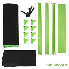 Ikodm Growbox Grow Tent Gewächshaus Indoor Growzelt