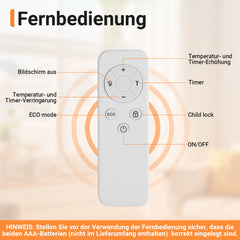 Ikodm Infrarotheizung Smart Thermostat Handtuchhalter