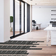 Ikodm Infrarot Heizfolie Elektrische Fußbodenheizung Zur Selbstmontage Fußboden, Wand- oder Deckenheizung, Einfache Montage (ohne thermostat)