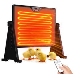 Ikodm Wärmeplatte Küken Hühnerstall Heizung 300W Doppelseitige