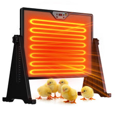 Ikodm Wärmeplatte Küken Hühnerstall Heizung 300W Doppelseitige