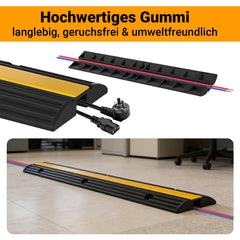 Ikodm Kabelbrücke Schlauchbrücke 1m 4 Stück