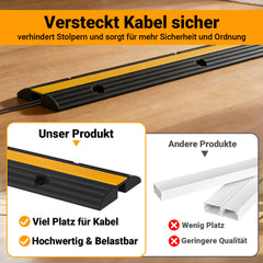 Ikodm Kabelbrücke Schlauchbrücke 1m 4 Stück