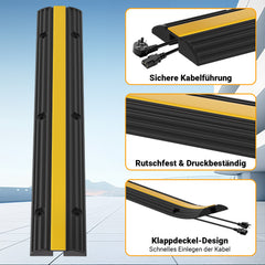 Ikodm Kabelbrücke Schlauchbrücke 1m 4 Stück