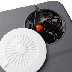 Ikodm 24 Liter Kühlbox Thermo-Elektrische 12V 230V,Mini-Kühlschrank KÜHLT und WÄRMT,Auto-Kühlbox mit ECO-Modus, für Auto Camping