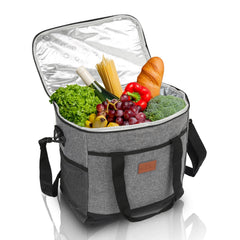 Ikodm Kühltasche Campingtasche Isoliertasche Faltbar Kühlbox Picknicktasche 15/25/33L